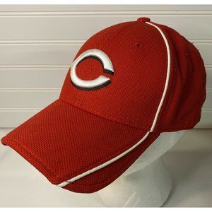 Cincinnati reds authentic official batting practice hat new era medium large